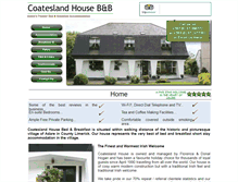 Tablet Screenshot of coateslandhouse.com